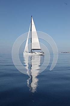 Sailing on the Adriatic Sea