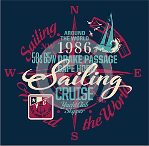 Sailing around the world yacht club