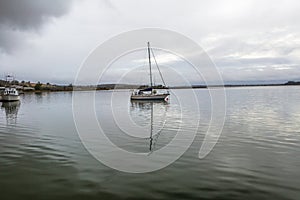 Sailing boat Bay of Fires