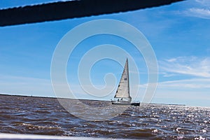 Sailing Boat Detail Landscape Regatta Freedom Sea