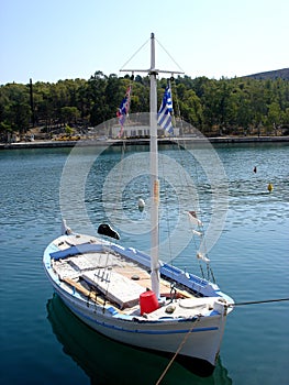 Sailing Boat Greece