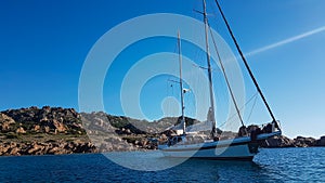 Sailing boat, Sardinia