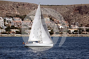 Sailing boat photo