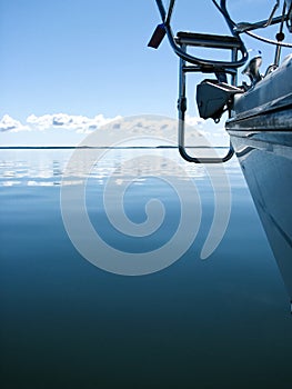 Sailing on a calm day