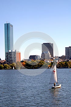 Sailing Charles River Boston