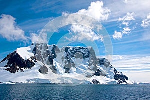 Sailing down the Lemaire Channel, Antarctica