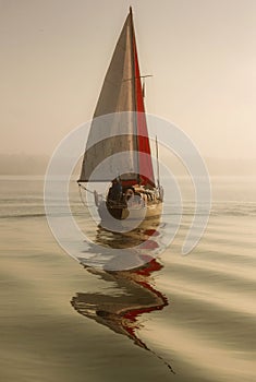 Sailing in fog