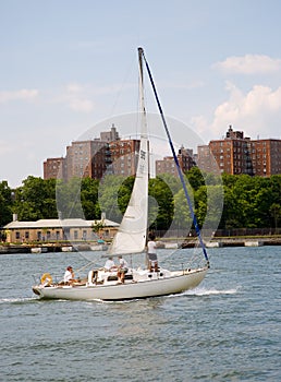 Sailing the Harlem River