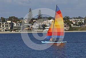 Sailing in Mission Bay 5