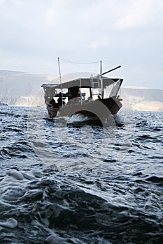 Sailing in musandam