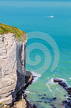 Sailing on the Normandy Coast