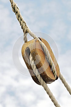 Sailing pulley