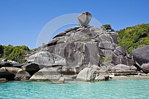 Sailing rock, 8th similan island