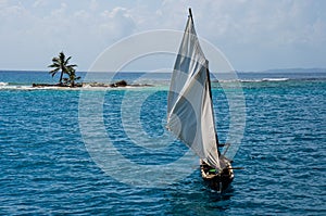 Sailing the San Blas Islands, Panama photo