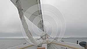 Sailing from Sausalito on Boat Mathew Turner