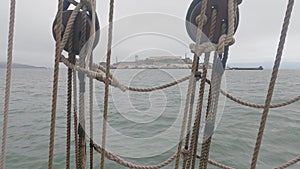 Sailing from Sausalito on Boat Mathew Turner