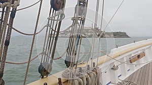 Sailing from Sausalito on Boat Mathew Turner