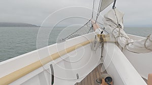 Sailing from Sausalito on Boat Mathew Turner