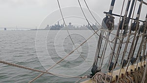 Sailing from Sausalito on Boat Mathew Turner