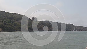 Sailing from Sausalito on Boat Mathew Turner