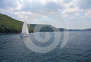 sailing in the sea, Yachting in Croatia, yacht in the sea, sailing in the sea