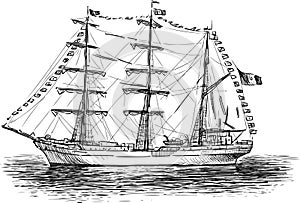 Sailing ship