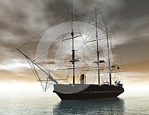 Sailing ship