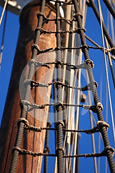 Sailing ship detail