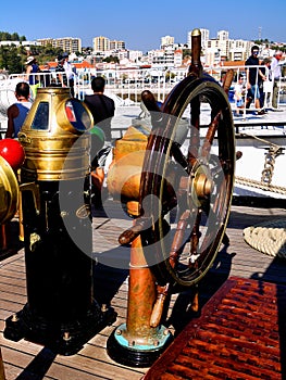 Sailing Ship Navigation Deck