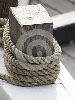 Sailing ship rope