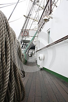 Sailing Ship Rope Lines