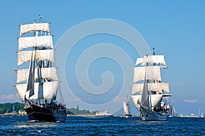 Sailing ships photo