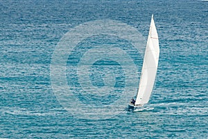 Sailing Sloop with masthead Spinnaker II