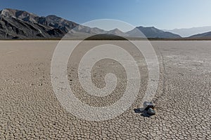 Sailing stone at Racetrack Playa.