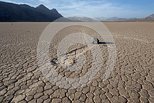 Sailing stone at Racetrack Playa.