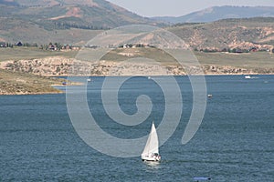 Sailing on Strawberry photo