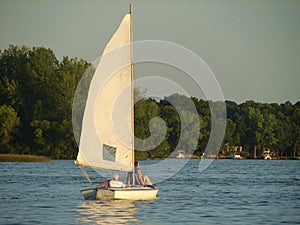 Sailing at Sunset