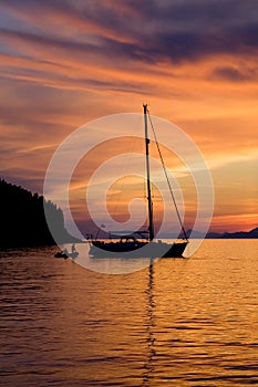 Sailing at Sunset