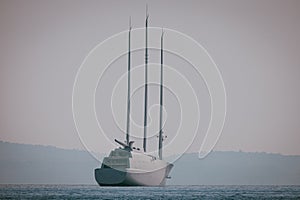 Sailing Superyacht Yacht A in Trieste