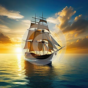 Sailing to The Golden Shore of Elysium it is Surreal and Peaceful as My Mind Slowly Surrender to Euphoria of Bliss