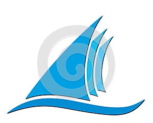 Sailing vessel logo