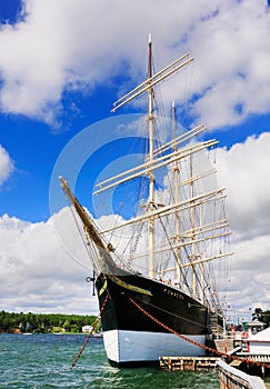 Sailing Vessel Pommern, Mariehamn, Finland photo