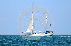 Sailing yacht