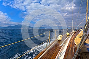 Sailing yacht photo