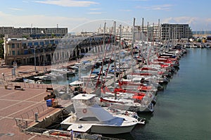 Sailing yachts in Herzliya Marina