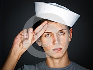 Sailor`s greeting