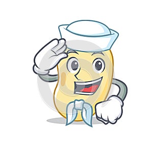 Sailor soy bean character cartoon