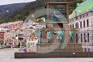 Sailors monument - Bergen Norway