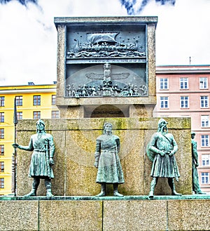 Sailors monument - Bergen Norway.