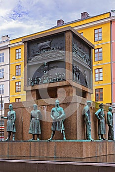 Sailors monument - Bergen Norway photo